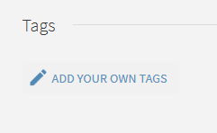 What are tags and how do you use them4