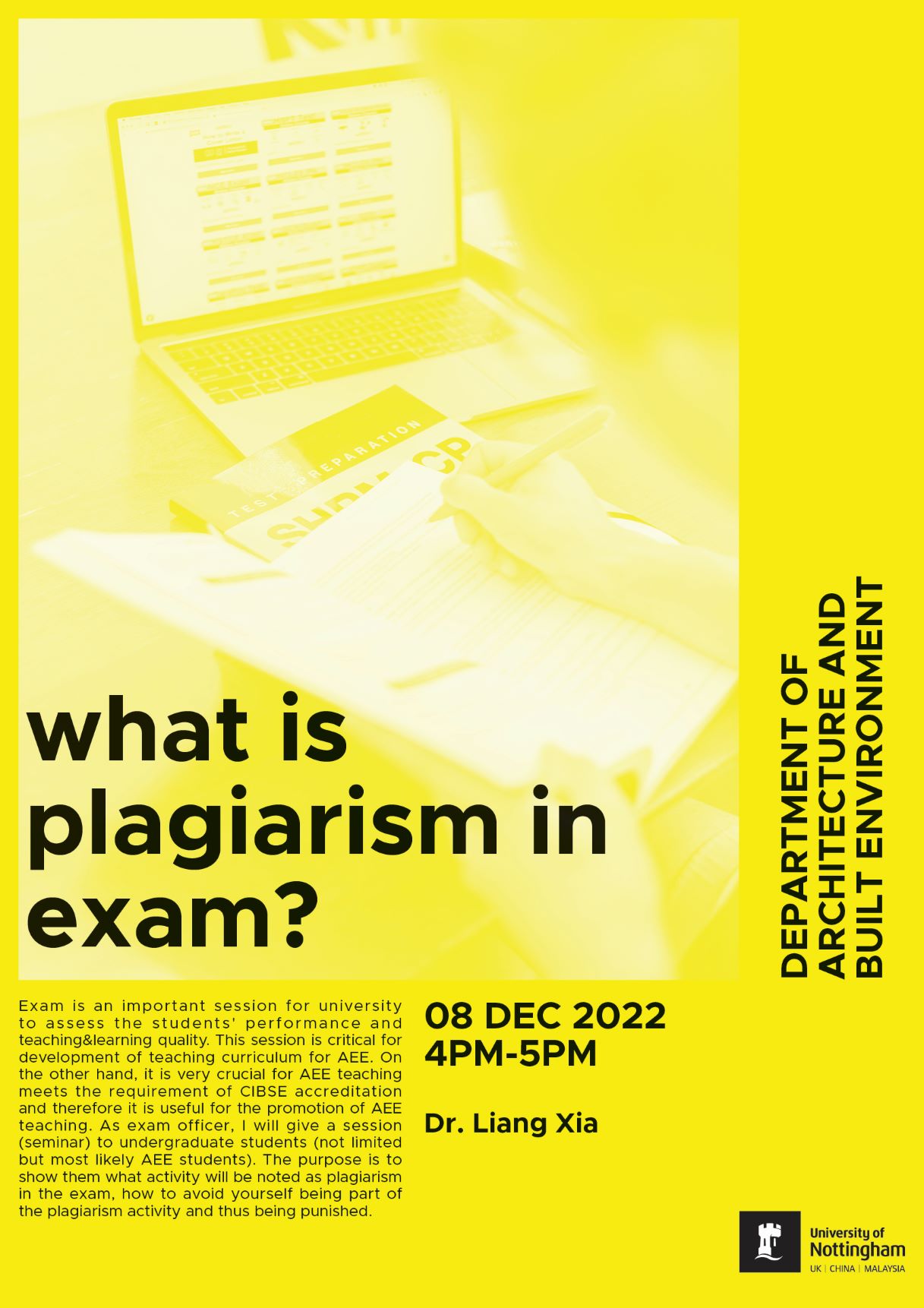 What is plagiarism in exam?