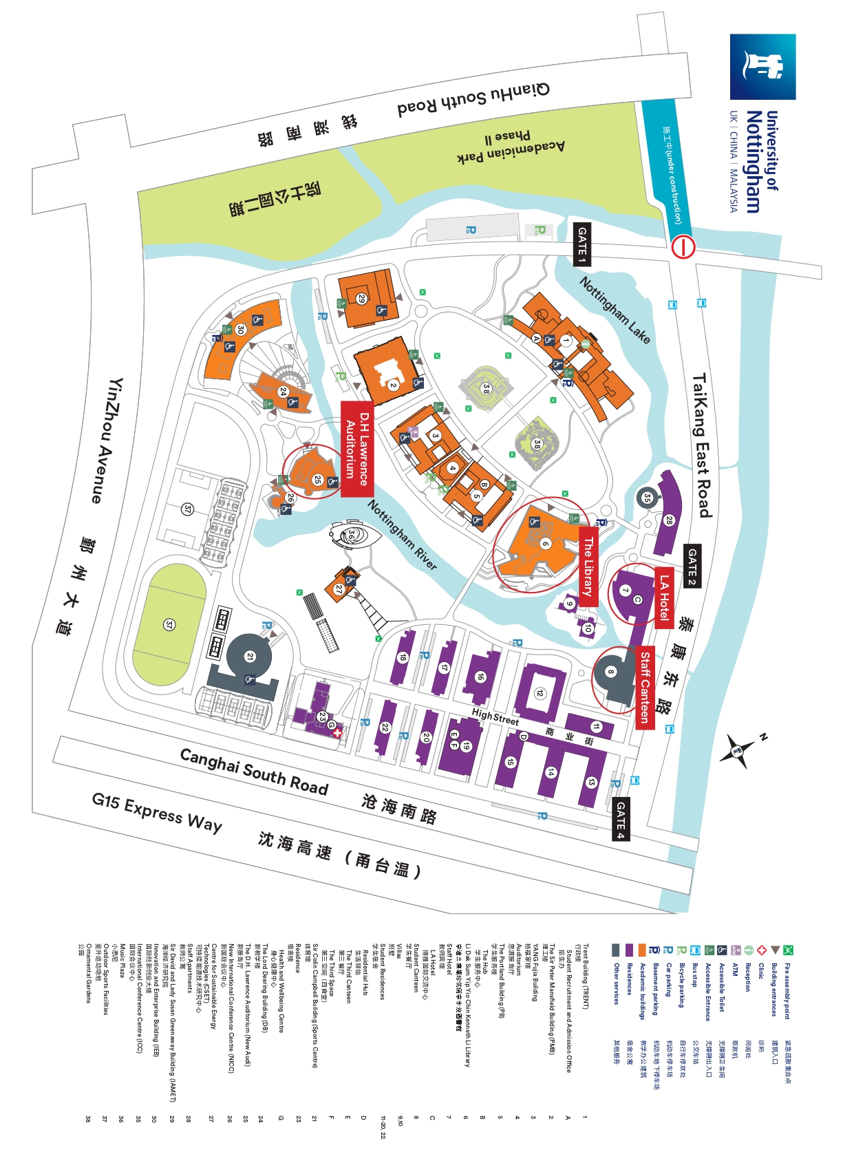 campus map