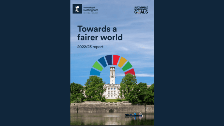 2022-23 SDG annual report cover