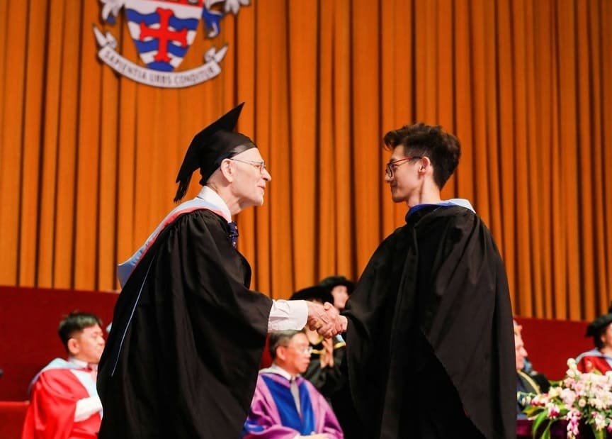 Attending a ceremony