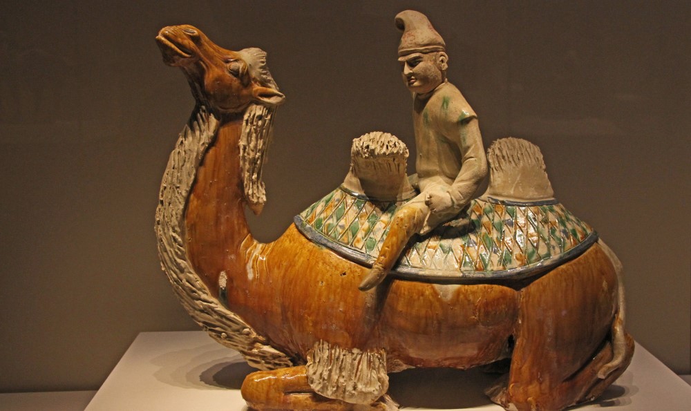 Beijing-Nationalmuseum-44-Keramikkamel_mit_Hu-Figur-Tang-2012-gje