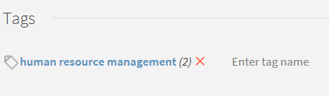 What are tags and how do you use them5