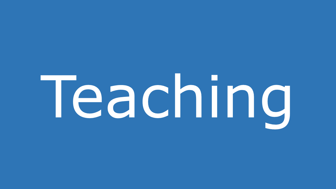 Teaching