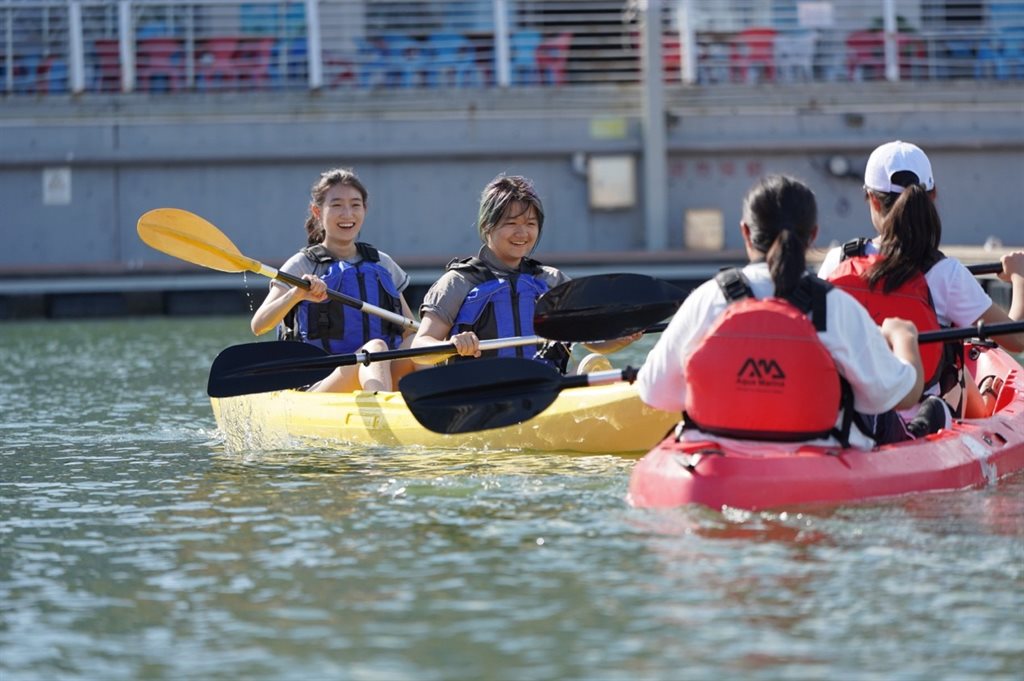 kayaking