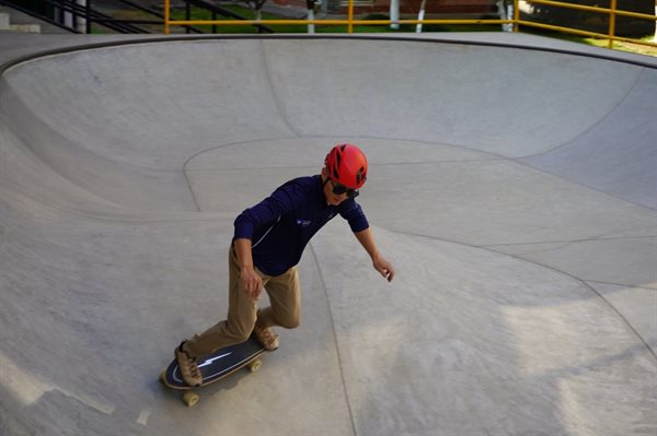 Skateboarding