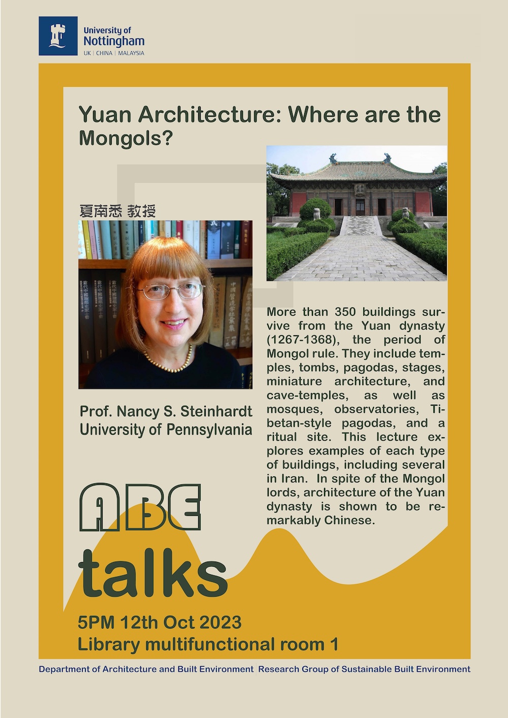 Yuan Architecture: Where are the Mongols?
