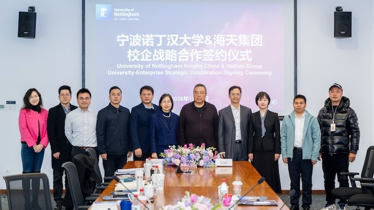 UNNC and Haitian Group forge partnership to advance industry-education integration image2