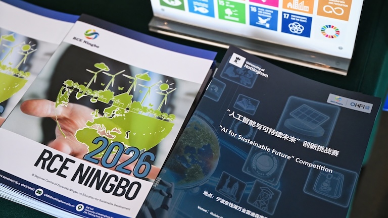 AI-driven sustainability solutions from UNNC students recognised by UN experts image1