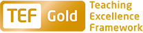 Teaching Excellence Framework Gold logo